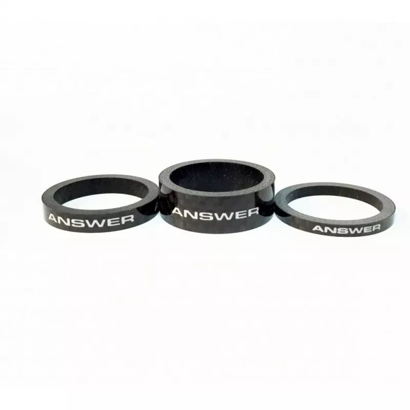 Answer Carbon 1" stem spacer