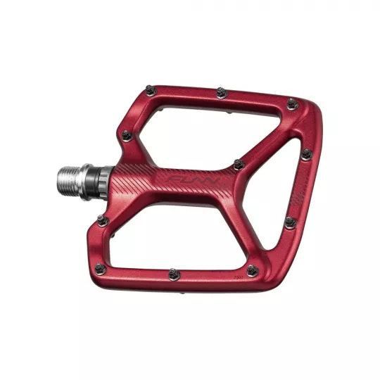 Funn Python gen2 - Červené – Metal Pedals | Katmar.cz