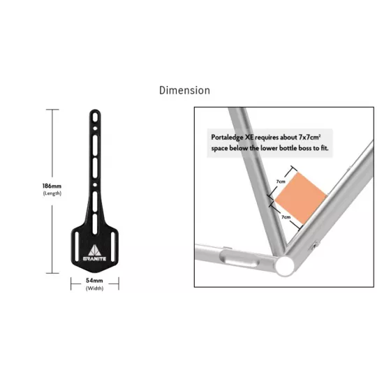 Granite Portaledge XE Strap Mount - Black Granite Portaledge XE Strap Mount - Black