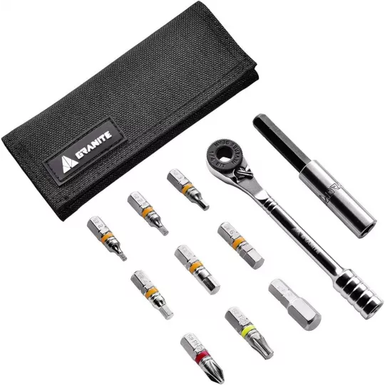 Granite Rock'n'Roll Tool Kit (mini sada nářadí) - černá | Katmar.cz