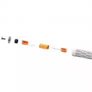 Granite Stash Tire Plug - Tubeless Flat Tire Repair Kit - černý | Katmar.cz