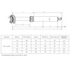 KS Shock - Kind Shock LEV Integra 530/200mm seatpost 31,6 (A12)