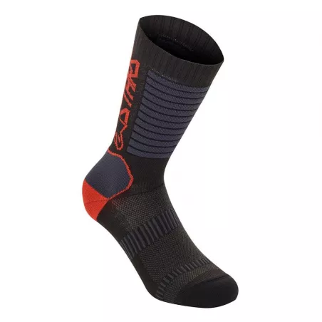 Alpinestars Paragon Lite 19 ponožky - Black/Red | Katmar.cz