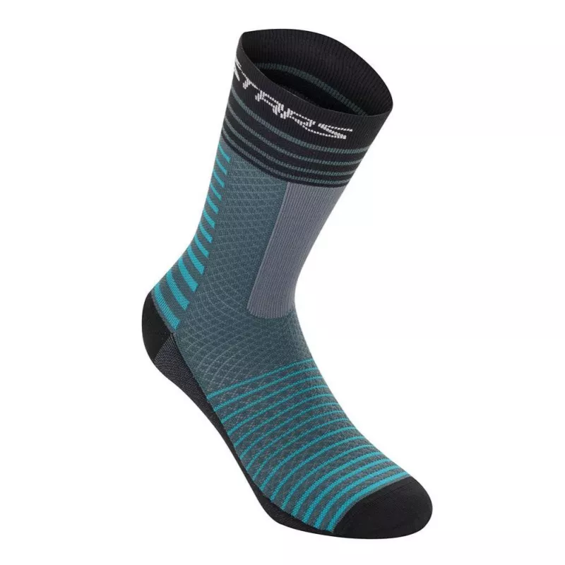 Alpinestars Drop 19 Socks - Atlantic/Ceramic