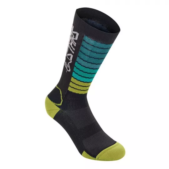 Alpinestars Drop 22 Socks - Black/Yellow