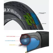 Tioga Faster X Black Label Race 20x 1.75" tire
