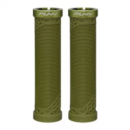 FUNN HILT gripy lock on - army olive zelené | Katmar.cz