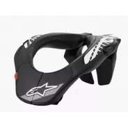 Alpinestars Youth Neck Support incl. X-strap system -Black/White