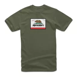 Alpinestars Cali 2.0 tričko military green | Katmar.cz