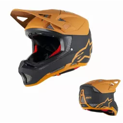 Alpinestars Missile TECH – Full-Face Helmet (Gold) | Katmar.cz