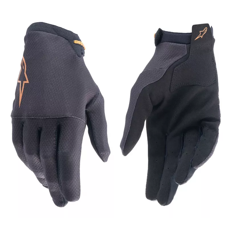 Alpinestars A-Aria  gloves Black Dark Gold