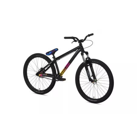 NS Bikes Zircus - Black Miami kolo (+Oil slick náboje) - SHOW