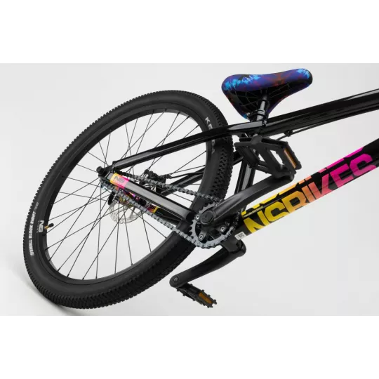 NS Bikes Zircus - Black Miami fun bike / +Oil slick hubs - SHOW