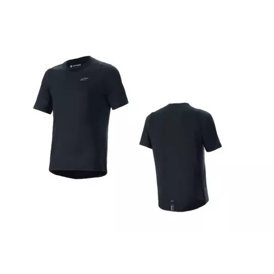 Alpinestars A-Dura DRI Wool S/S Jersey - black | Katmar.cz