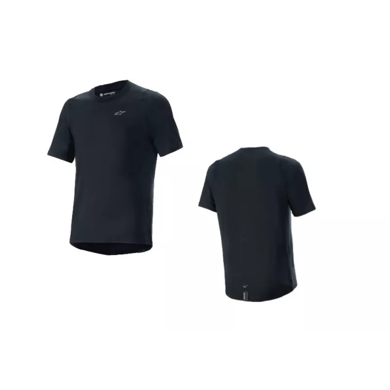 Alpinestars A-Dura DRI Wool S/S Jersey - black | Katmar.cz