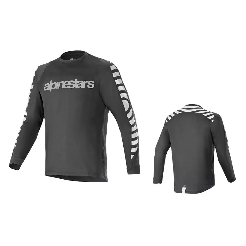 Alpinestars A-Dura DRI Oscar L/S Jersey -Black reflective | Katmar.cz