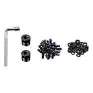 Funn Black Magic - víčka – Bike Pedals (černé) | Katmar.cz