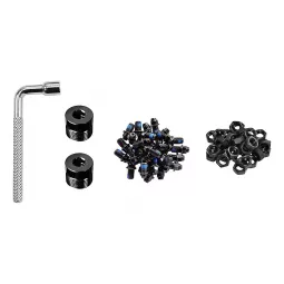 Funn Black Magic - víčka – Bike Pedals (černé) | Katmar.cz