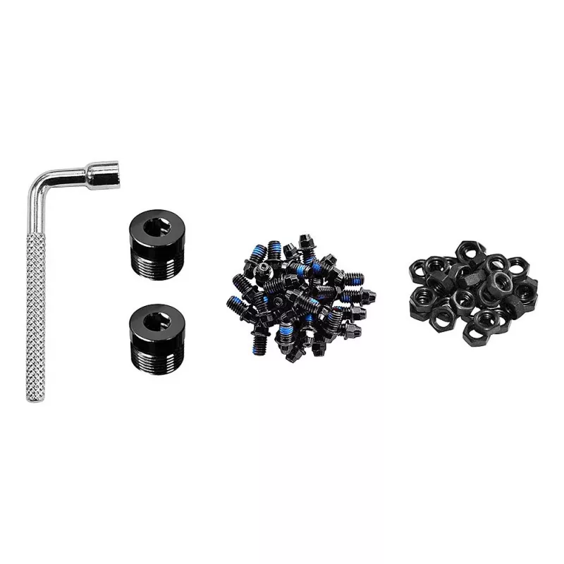 Funn Black Magic - víčka – Bike Pedals (černé) | Katmar.cz