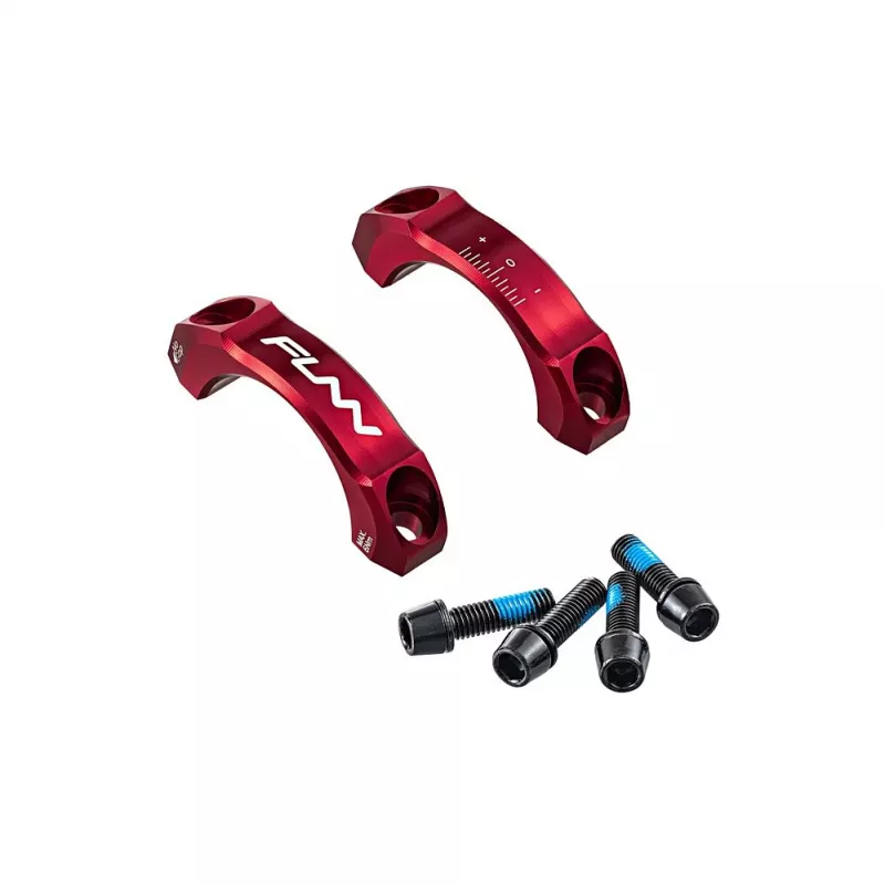 FUNN Equalizer Stem Clamp nahradní víčka 31,8mm - červená | Katmar.cz