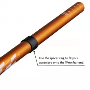 FUNN Speedrun handlebar JUNIOR 680/20 mm - 31,8 mm black