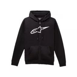 Alpinestars Ageless V3 Zip hoodie - černá/bílá | Katmar.cz