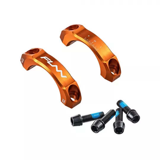 FUNN Equalizer Stem Clamp nahradní víčka 35mm - oranžová | Katmar.cz