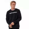 Alpinestars Linear crew Fleece hoodie Black/White