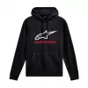 Alpinestars Always 2.0 mikina Černo/bíla/červená | Katmar.cz