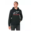 Alpinestars Always 2.0 mikina Černo/bíla/červená | Katmar.cz