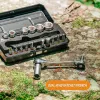 Granite Duet Hex Bit & Socket Ratchet Tool Kit - Black