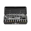 Granite Duet Hex Bit & Socket Ratchet Tool Kit - Black