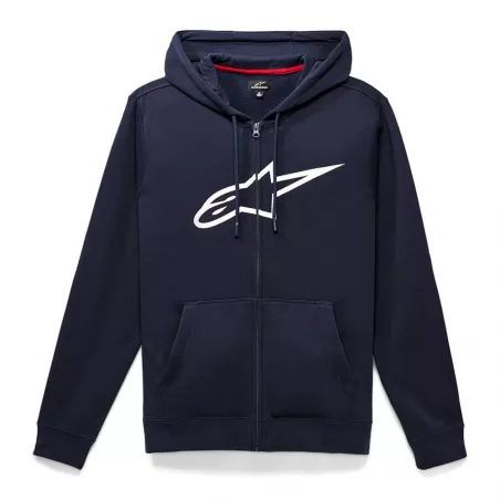 Alpinestars Ageless V3 Zip hoodie mikina navy white | Katmar.cz