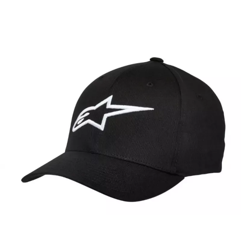 Alpinestars Ageless Curve kšiltovka Flexfit black white | Katmar.cz