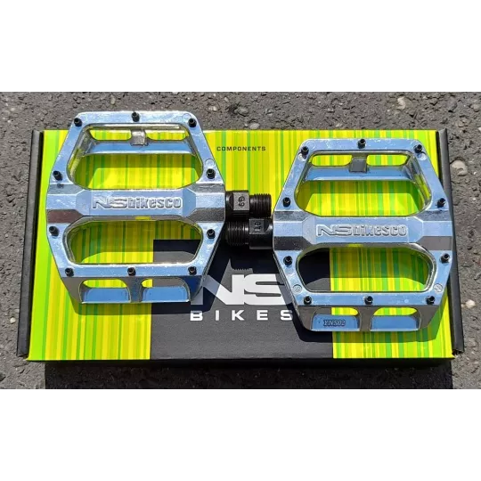 NS Bikes Aerial STD pedals LB Silver