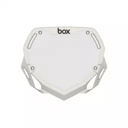 Box Two Number Plate LARGE tabulka na číslo - White