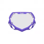 Box Two Number Plate SMALL - Purple