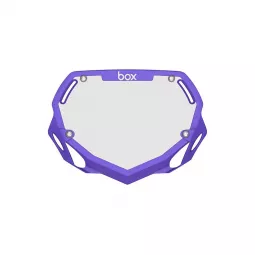 Box Two Number Plate SMALL tabulka na číslo - Purple