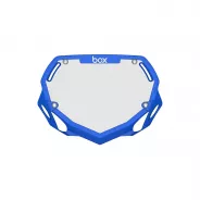 Box Two Number Plate SMALL - Blue