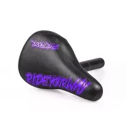 Dartmoor Fatty Combo saddle 27,2 mm Black Purple