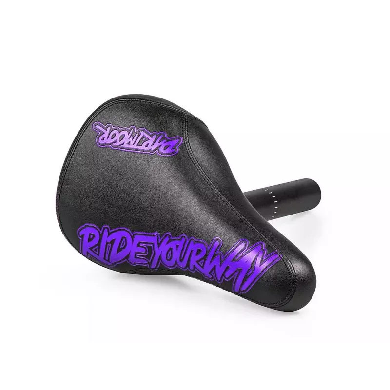 Dartmoor Fatty Combo saddle 27,2 mm Black Purple
