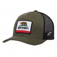 Alpinestars CALI 2.0 Trucker kšiltovka - Military zelená | Katmar.cz