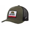 Alpinestars CALI 2.0 Trucker kšiltovka - Military zelená | Katmar.cz