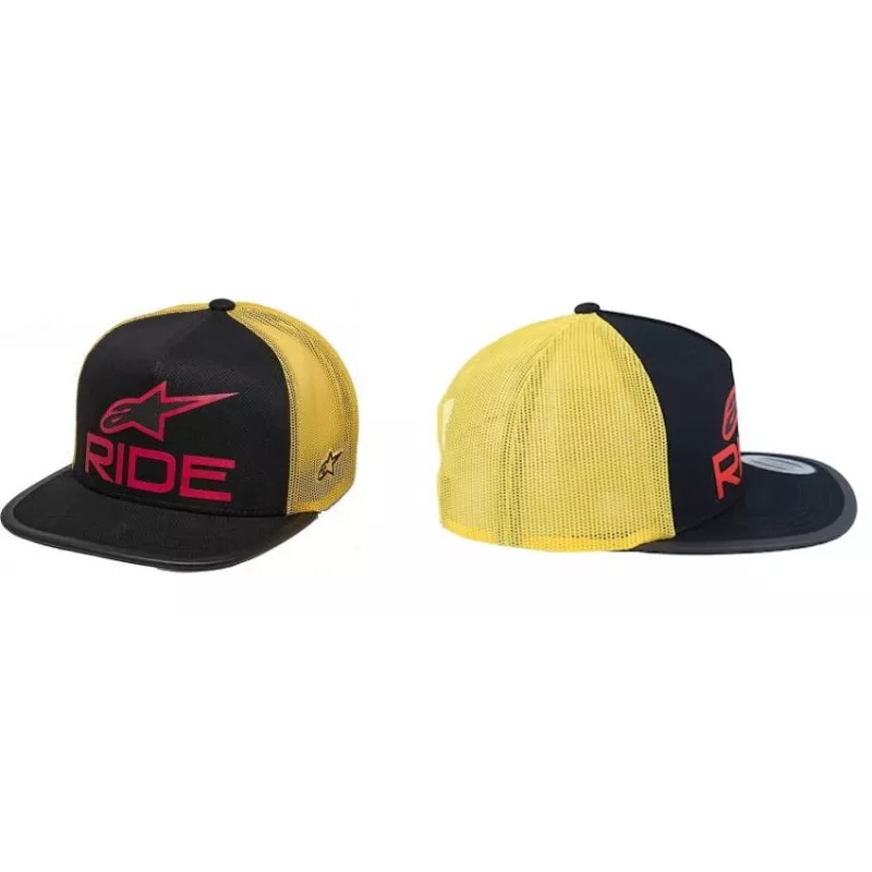 Alpinestars Ride 4.0 Trucker kšiltovka (žlutá) | Katmar.cz