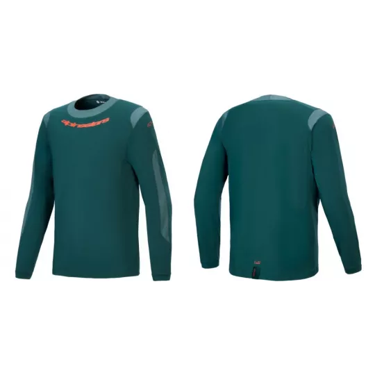 Alpinestars A-Dura DRI Wool L/S Jersey - dark pine