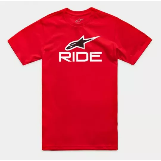 Alpinestars Ride 4.0 CSF – T-Shirt (červené) | Katmar.cz