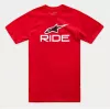Alpinestars Ride 4.0 CSF – T-Shirt (červené) | Katmar.cz