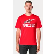 model in Alpinestars Ride 4.0 CSF Tričko červené
