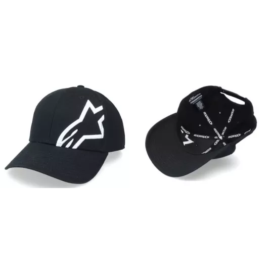 Alpinestars CorpSnap 2 kšiltovka - Black/White