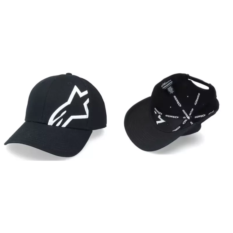 Alpinestars CorpSnap 2 kšiltovka - Black/White